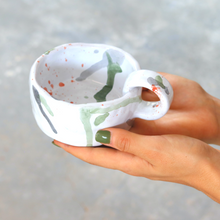 Load image into Gallery viewer, Ceramic Handmade Mug in a Watercolour Aesthetic

